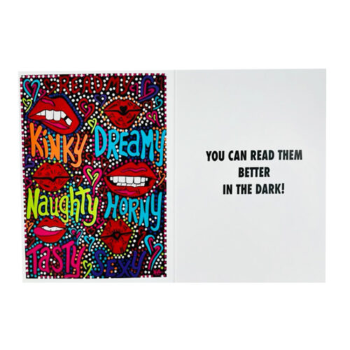Read My Lips Greeting Card 5″ x 7″ Original Artwork by Robin Babitt