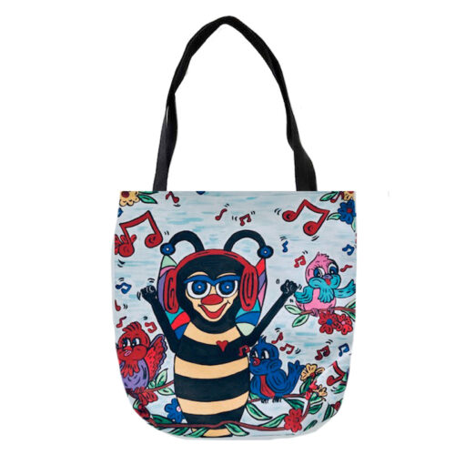 BACHUKI Rockstar - Tote - Original Artwork by Robin Babitt