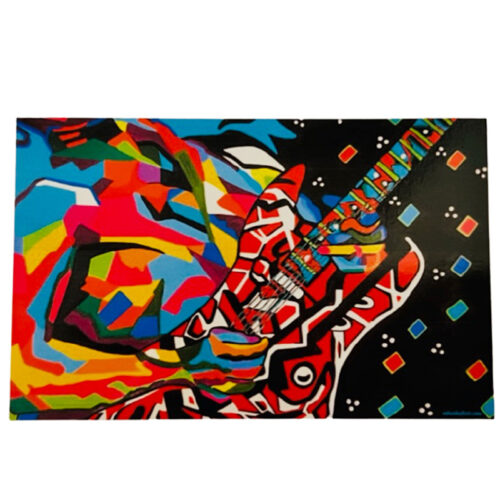 Van Halen XLG Acrylic Serving Tray 17 1/4” x 13 1/4” - Original Artwork by Robin Babitt