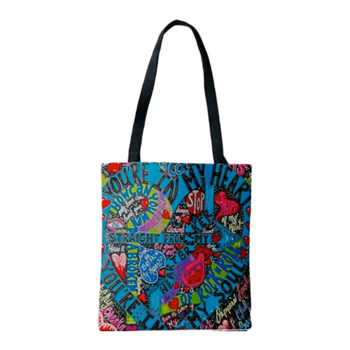 Straight form my heart Tote - Artwork by Robin Babitt