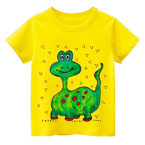 Frogasaurus Toddler Shirt - Artwork by Robin Babitt